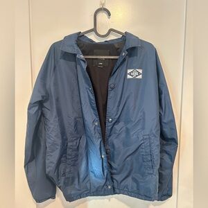 Vans Blue Youth Jacket size large